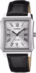 Orologio Silver e Black MTP B190L 7BVER