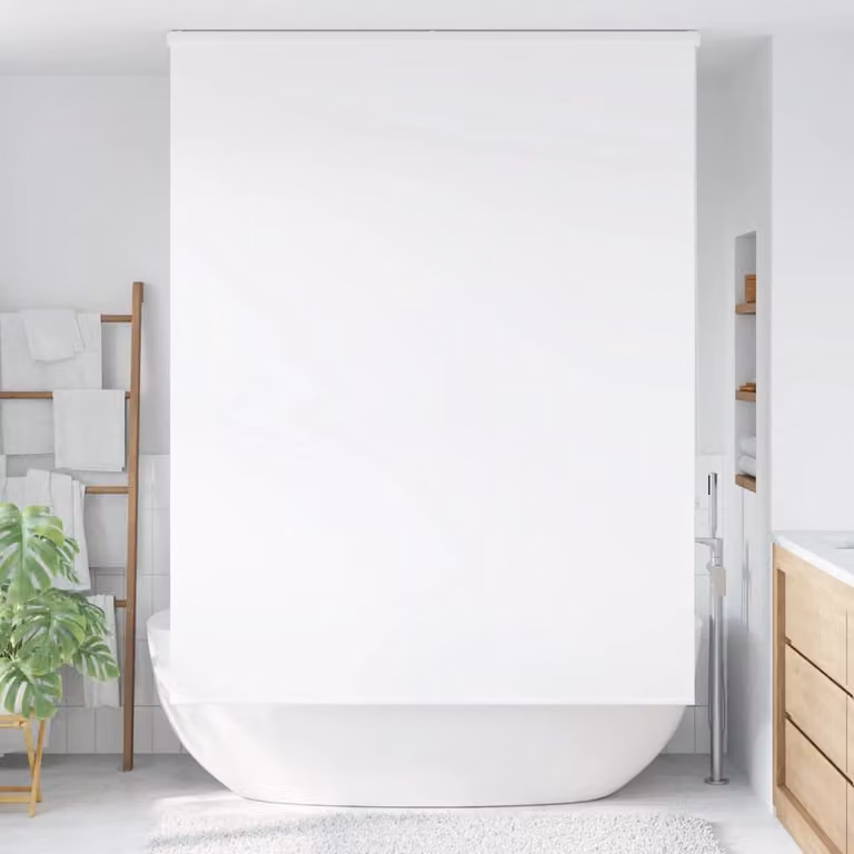 vidaXL Tenda a Rullo Doccia Cassonetto 150x240 cm Larghezza Tessuto