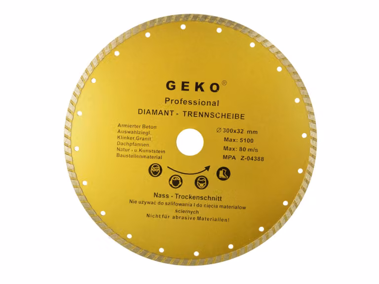 Disco diamantato da taglio, TURBO, 300x8x32mm