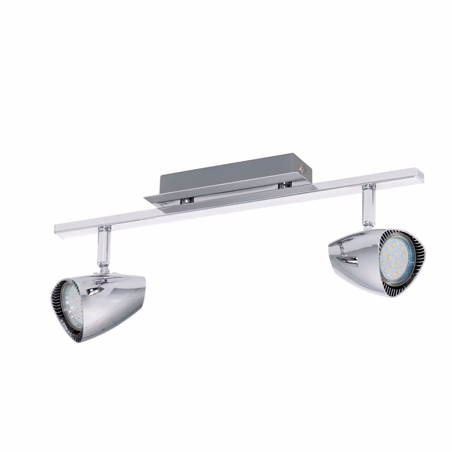 Eglo 93673 Corbera Faretto LED 2x3W acciaio plastica cromo
