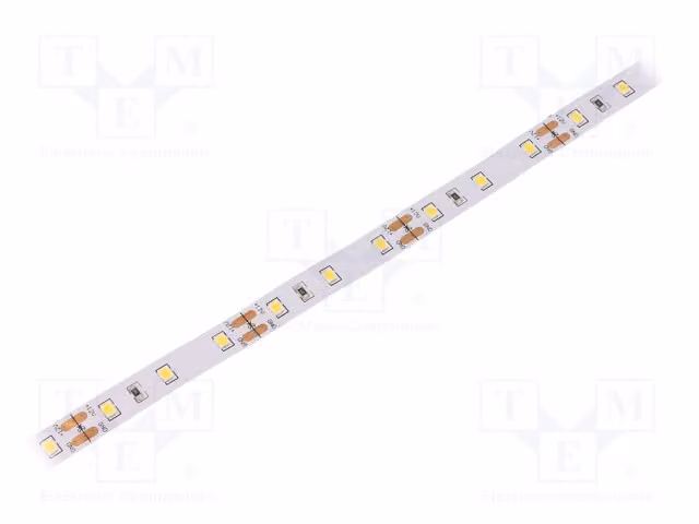 1 x LED-B da 10 mm, 2835, 12V, 60 LED/metro, luce calda, IP20, 12W/metro, modello HH-S60F010-2835-12, colore bianco