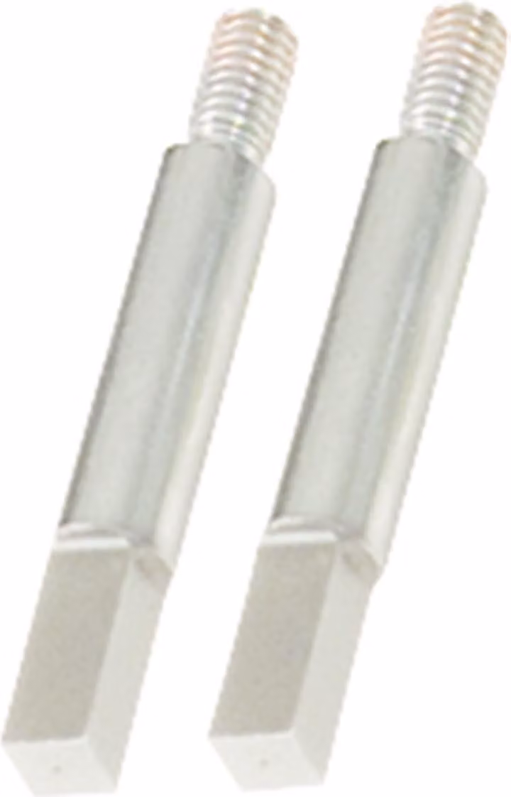 KS TOOLS Adattatore quadrato 6 mm 2er Pack verchromt - 450.0185