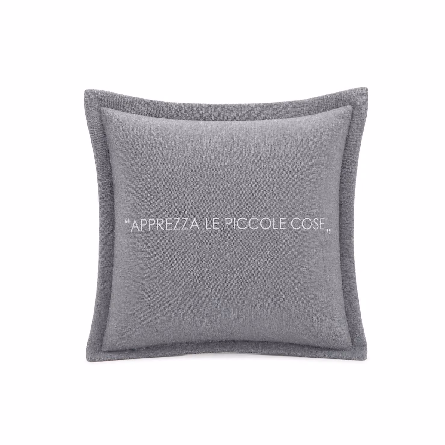 Cuscino decorativo quadrato KASANOVA in cotone colore antracite L 30 cm x P 30 cm – 2