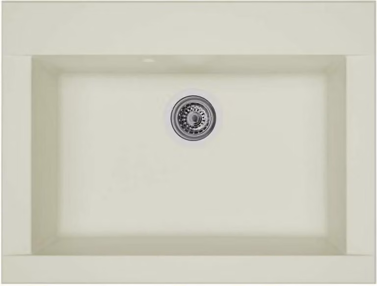 stradour eesd066r17 N Lavello da incasso Hexo, colore bianco UNI - 17, 66 x 50 cm