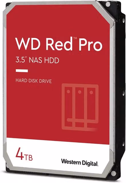Hard Disk Western Digital Red Pro 4TB 3,5 pollici 7200RPM SATA3