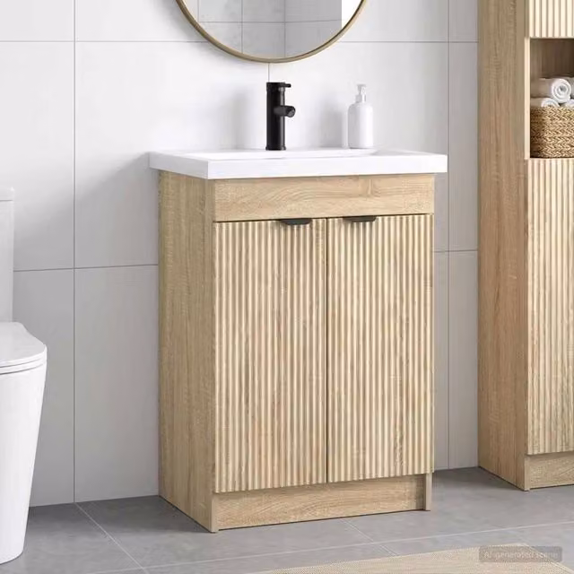 Set di mobili per il bagno Rovere Sonoma 56 x 37,5 x 81 cm 3404146