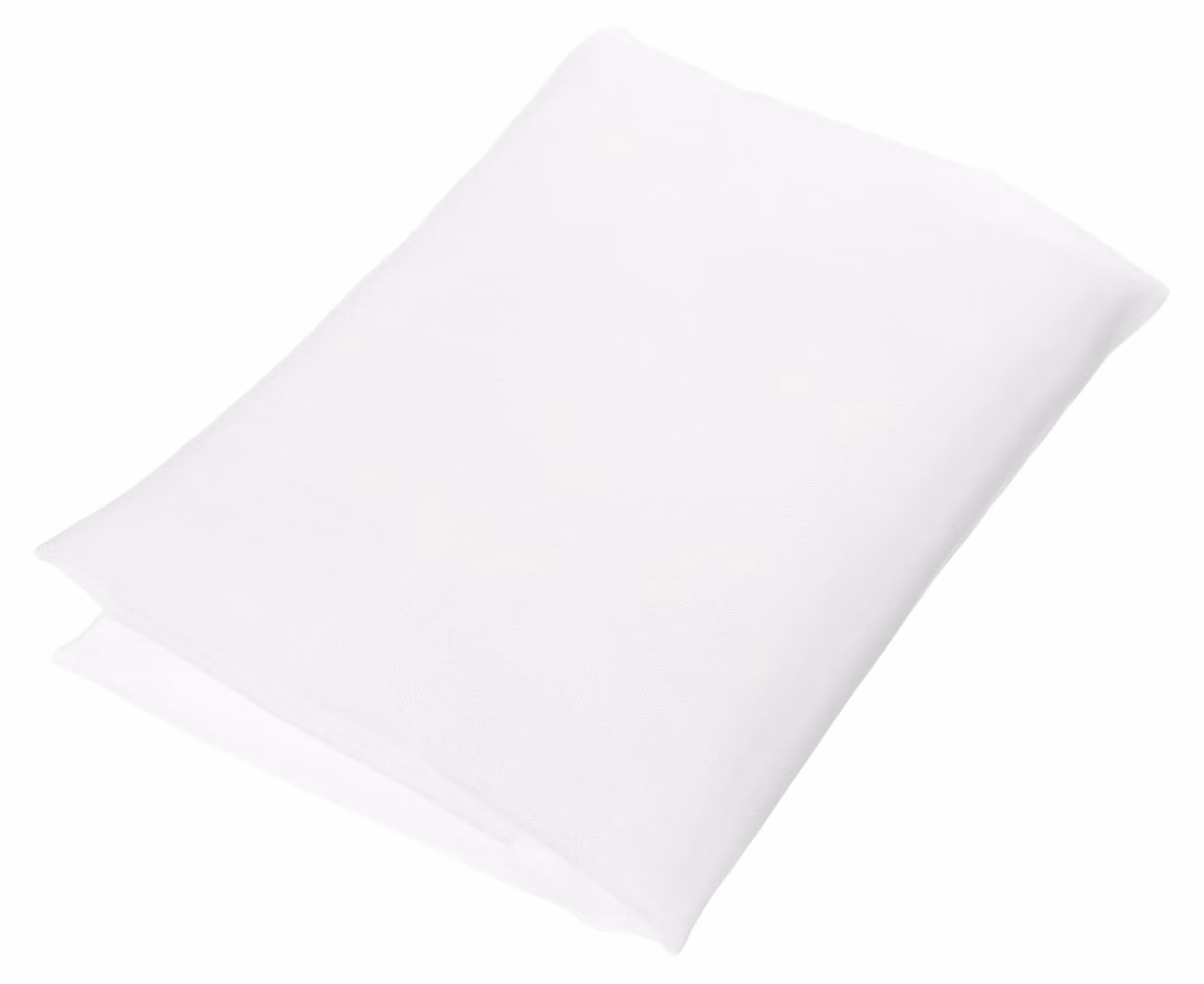 Tessuto filtrante in nylon, trama 40, dimensioni 198x99 cm, colore bianco, a maglia fine