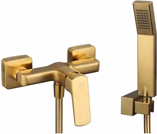 Miscelatore doccia incasso Marriot Oro Ducha in ottone