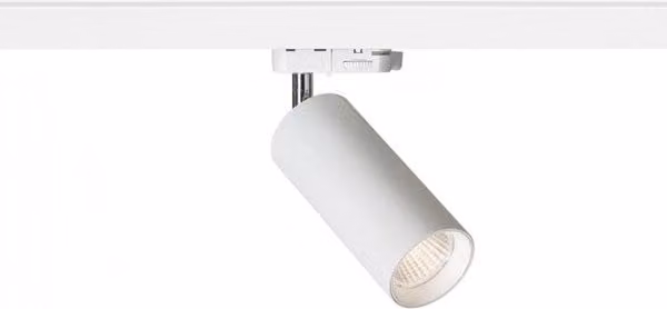 Faretto a cilindro MAVRO per binario trifase bianco LED 12W 3000K 38°