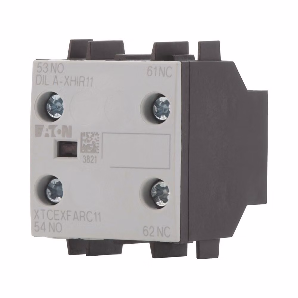 Modulo interruttore ausiliario a 2 poli. Configurazione 1S/1Ö - Blocco contatti ausiliario 1 NO / 1 NC DILA-XHIR11