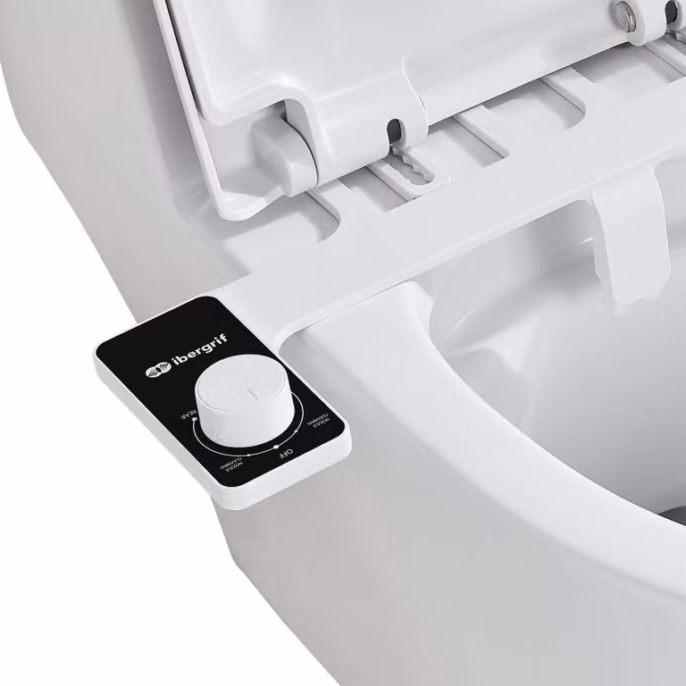 Ibergrif M41050: Accessorio per bidet da montare sul water, alimentazione a freddo, non elettrico