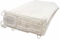 Set di 6 sacchetti per aspirapolvere Elettrocasa compatibili con FW 6 TNT colore bianco