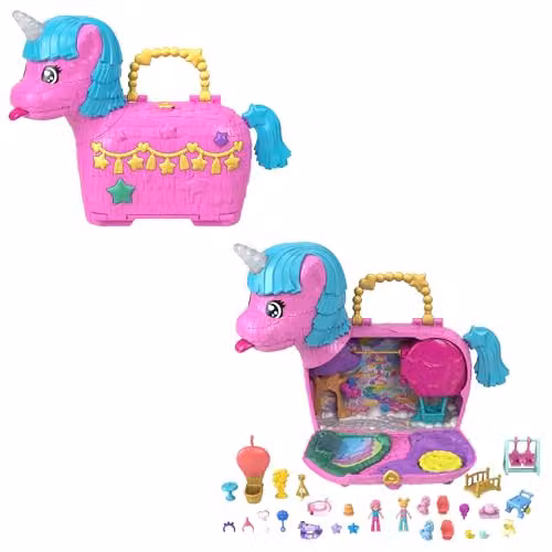 Polly Pocket Festa di compleanno unicorno playset