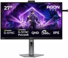 Monitor Gaming AOC AGON PRO AG276QSG2 da 27 pollici IPS QHD 2K 360Hz Grigio e Nero