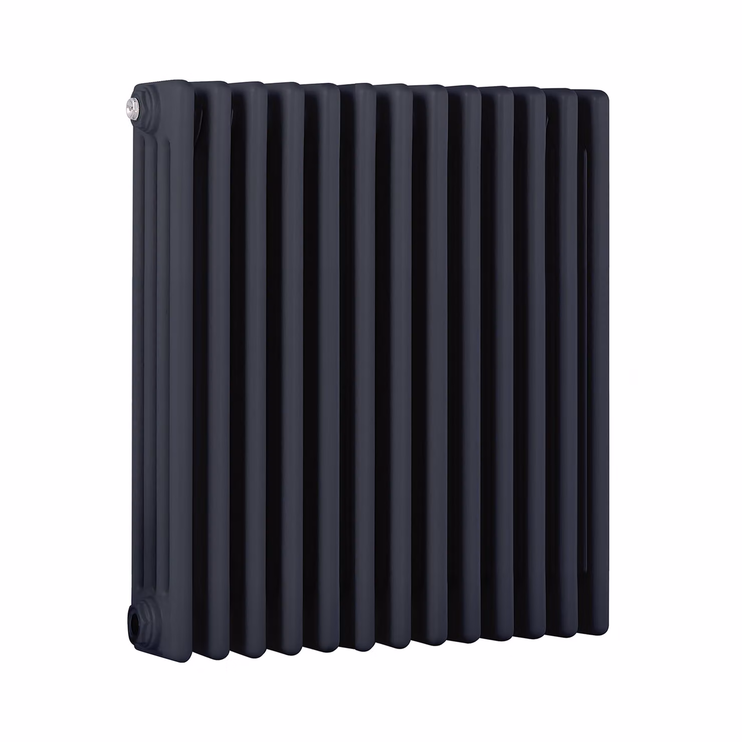 Radiatore Orizzontale a Colonne (4 Colonne) 600mm x 605mm - Blu (Regal Blu) - Regent