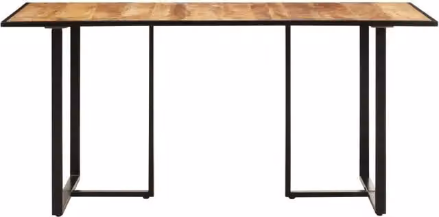 Tavolo da Pranzo 200 cm in Legno di Mango Grezzo 320697