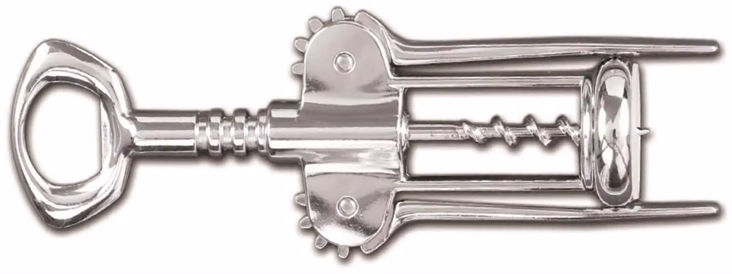 Cavatappi pesante cromato cm 19 di Sanelli Ambrogio