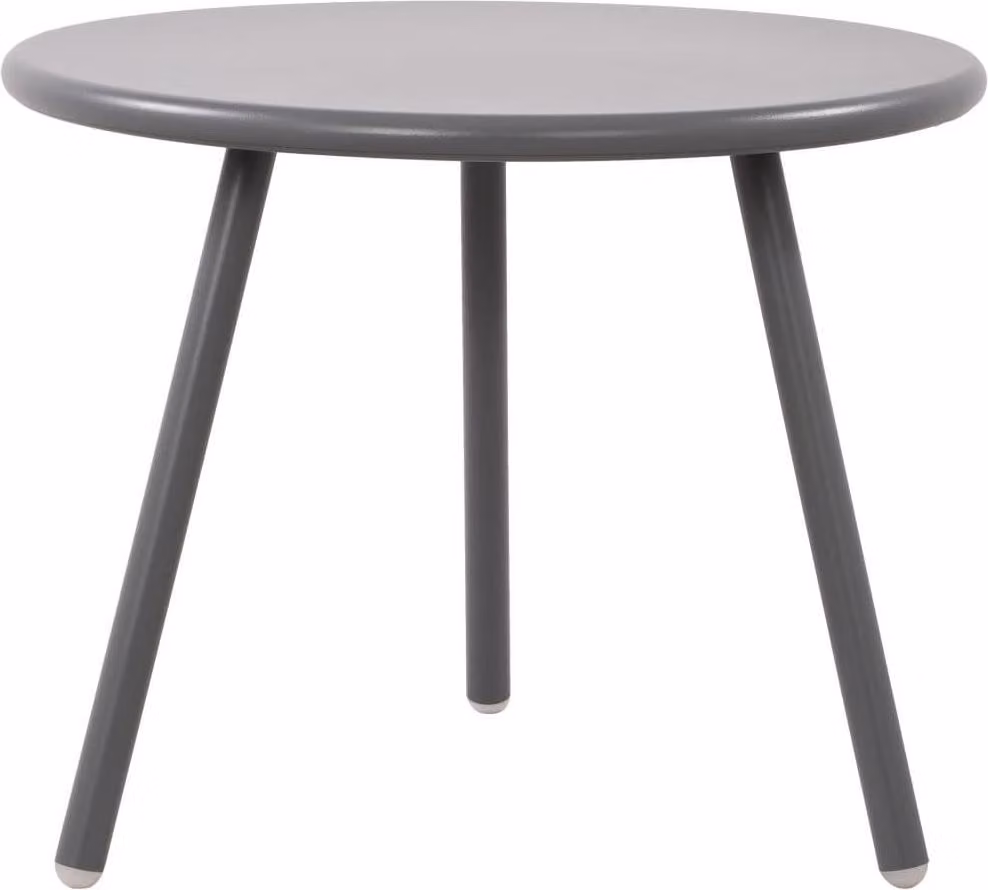 Tavolo da giardino moderno, tavolo da salotto resistente alle intemperie, design antiruggine - Resistente ai raggi UV | Colore: grigio scuro
