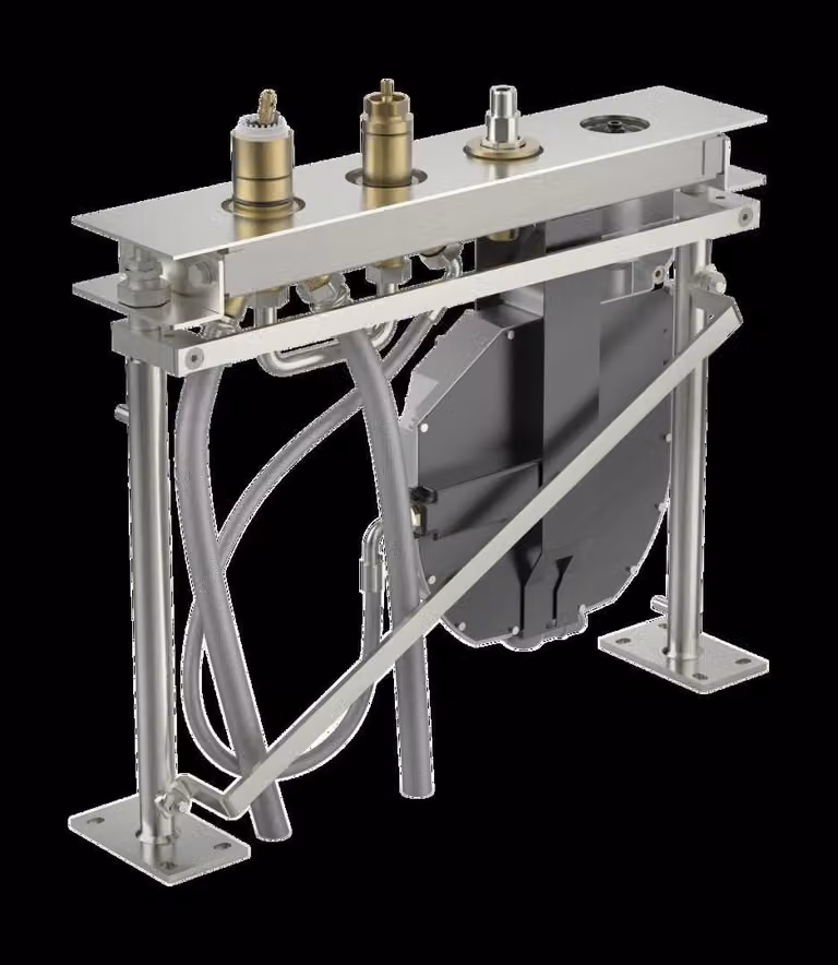 HANSA HANSAcompact Corps encastré pour robinetterie de baignoire, 4 trous, 600 mm, 53020300, 53020300