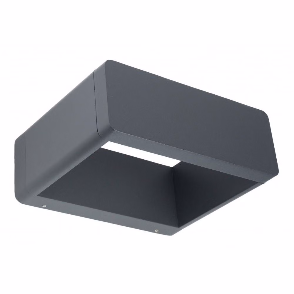 Lampada da parete moderna a LED 9W grigio scuro IP65 SU-MA FLS-K100