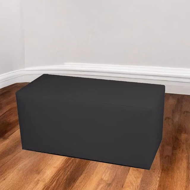 Pouf Bucuresti Talamo Italia, poltrona sacco e poggiapiedi multiuso, Grigio, L: 90 cm, P: 40 cm, H: 42 cm