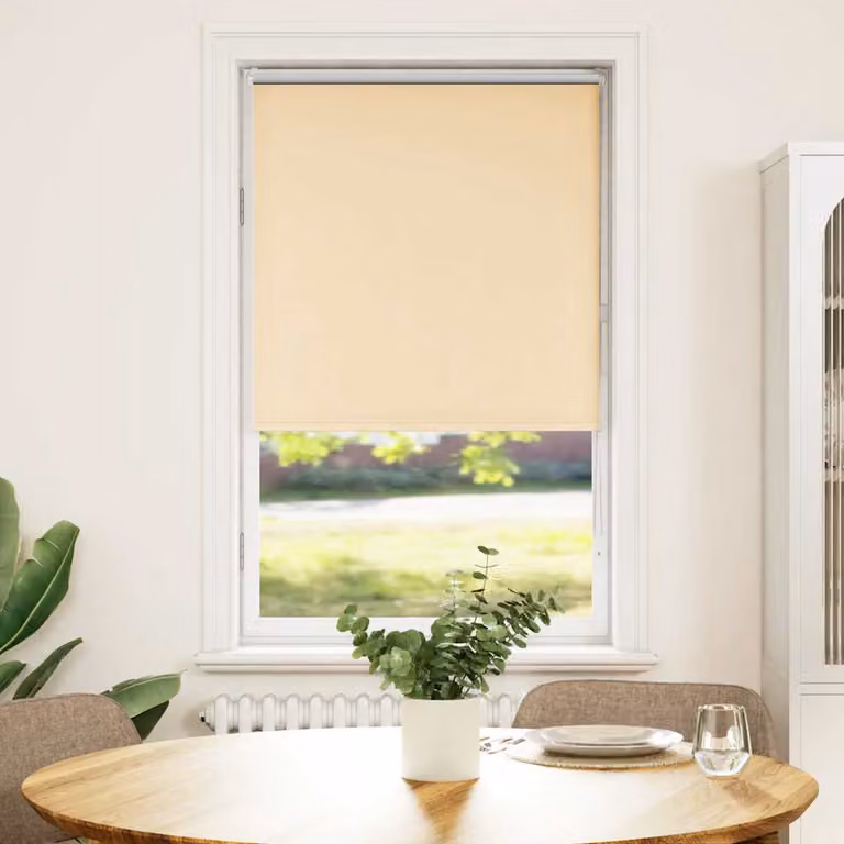 vidaXL Tenda a Rullo Oscurante 75x130 cm Larghezza Tessuto 70,7 cm