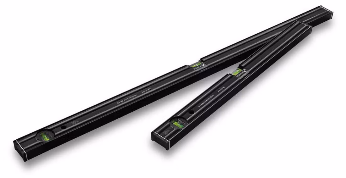 Stabila Dark Shadow 20031 Spirit level set 60 cm, 100 cm 0.5 mm/m