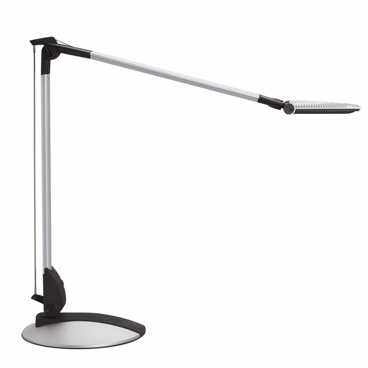 Maul Lampada da scrivania MAULoptimus, dimmerabile, Alluminio / Grigio / Zincato, Studio / Ufficio, Alluminio, Moderno, Lampada da tavolo LED