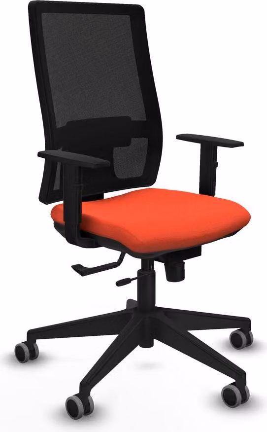 Sedia da ufficio Piqueras y Crespo 1D066G0 Arancione scuro