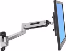 Supporto parete per monitor e TV Ergotron LX Series Sit Stand Silver VESA 200 x 100 mm