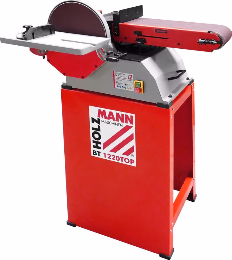 Holzmann BT1220TOP_230V Levigatrice a nastro e disco con base
