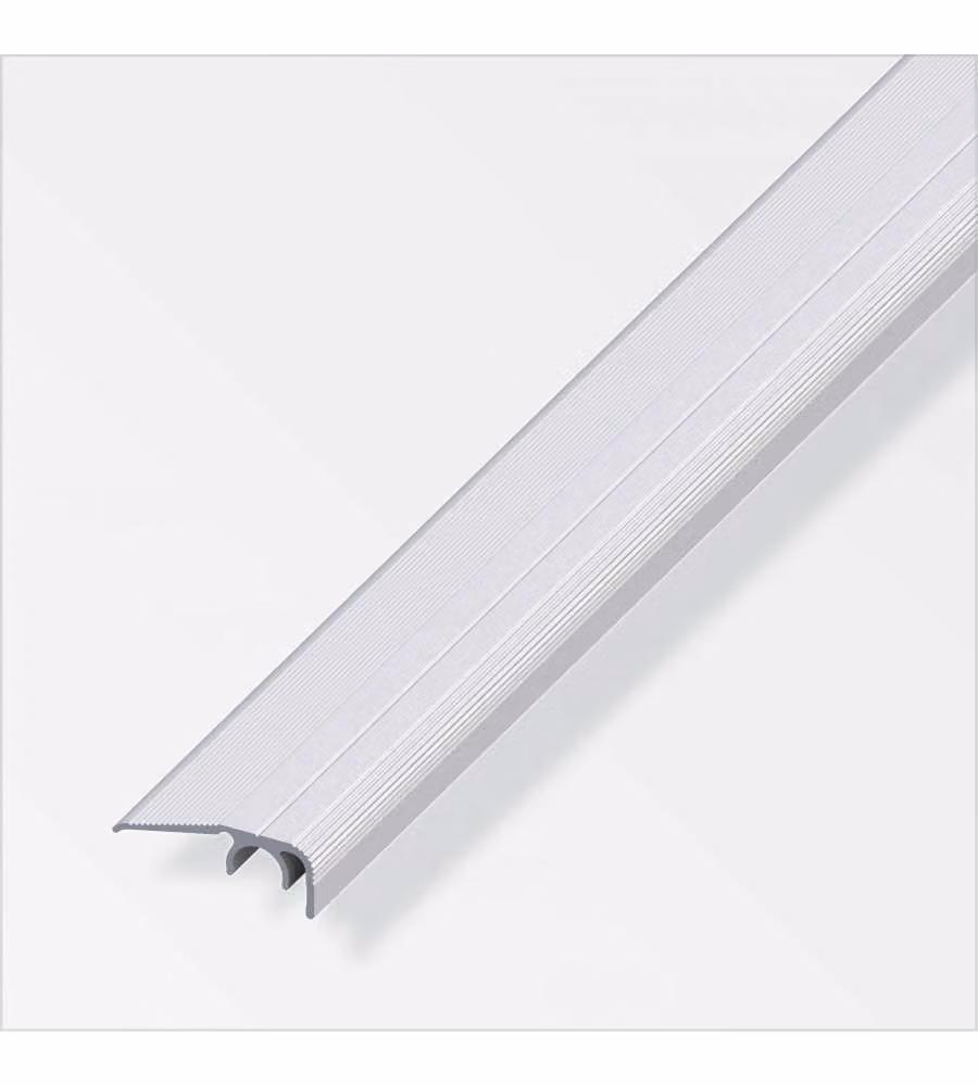 Profilo Chiusura 32X12,5 Alluminio Argento 1 Metro