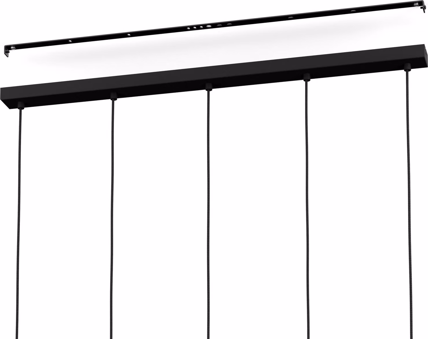 Eglo 900346 GAZZOLA E27 5 vie a sospensione 910x150mm colore sabbia moka