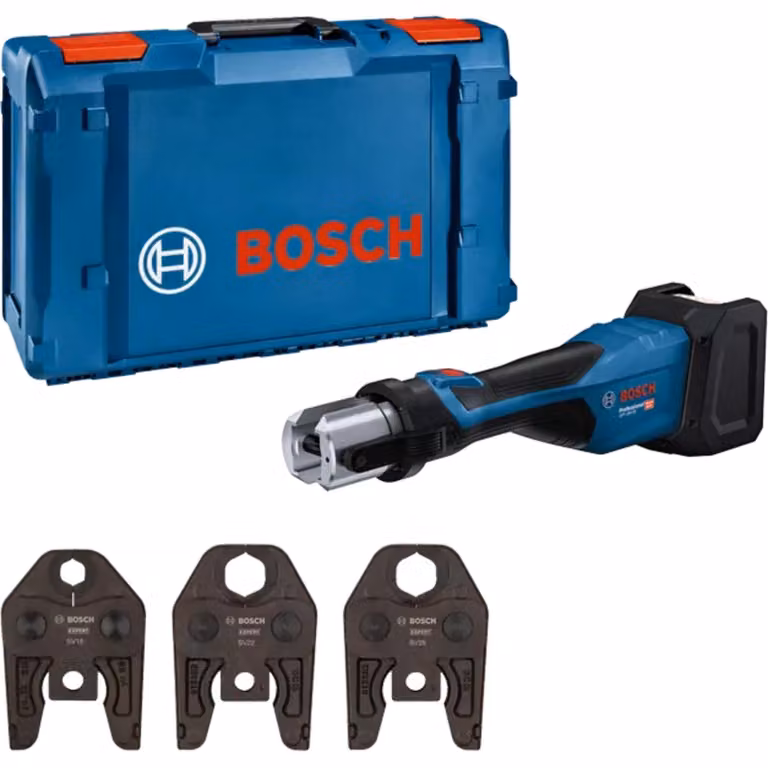 Utensile di pressatura a batteria GPT 18V-32, 1 x XL-BOXX, Kit SV