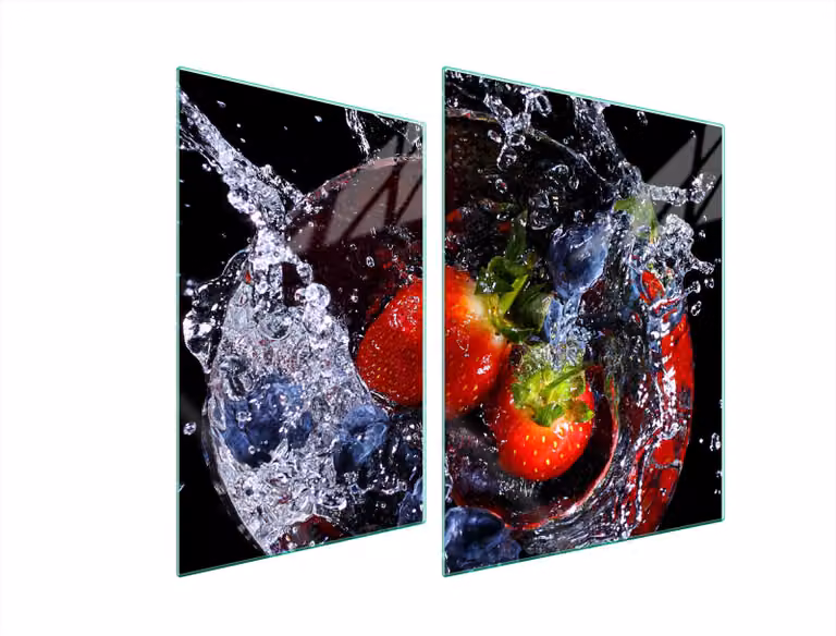 Piastra Di Protezione In Vetrina Per Levi 70X52 Fragola