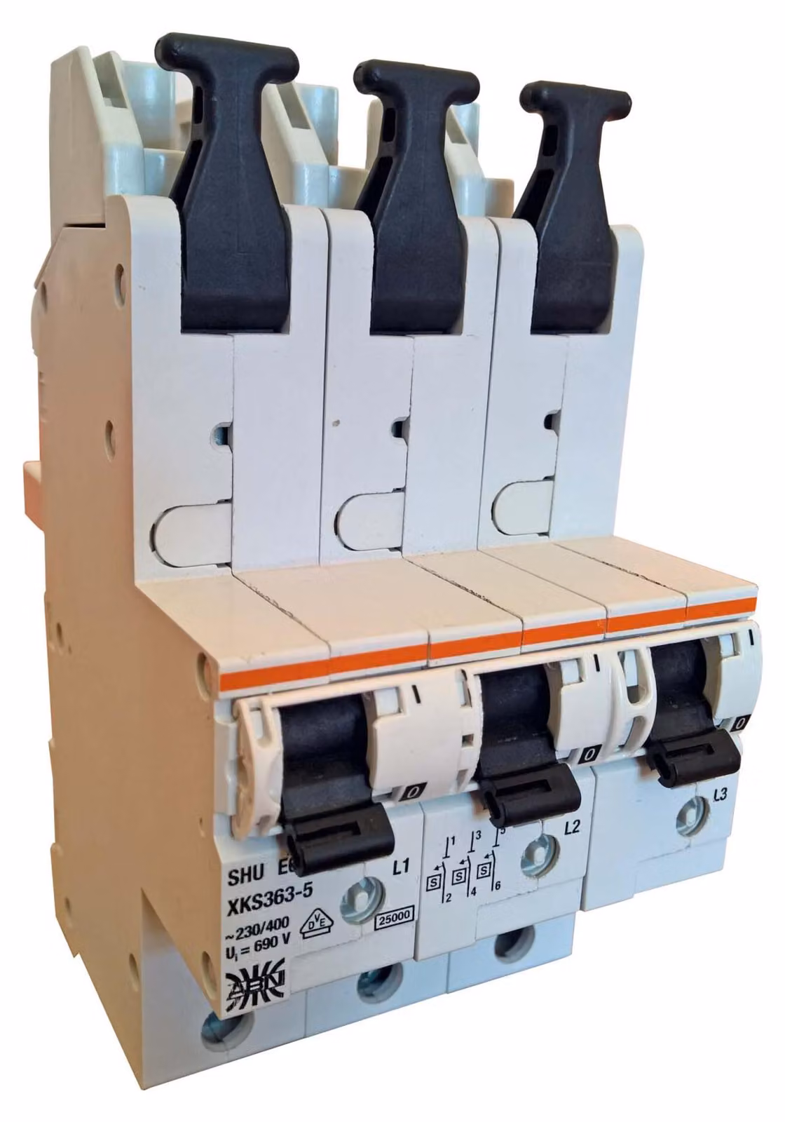 Interruttore ABN SHU 3 poli 63A XKS363-5