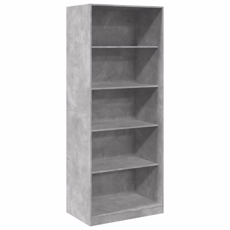 Armadio Grigio Cemento 80x50x200 cm in Legno tecnico