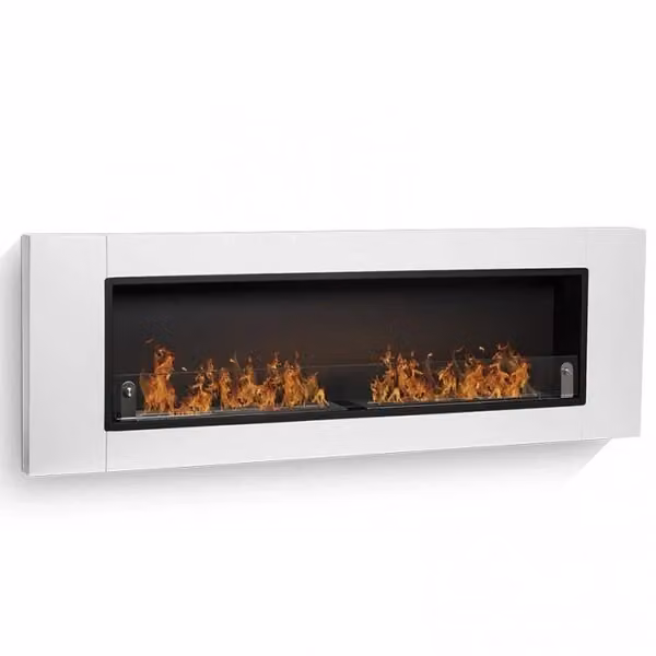 Biocamino Cynthera XL BIOCAMINIONLINE Bianco L: 162 cm, H: 55 cm, P: 14 cm – 2