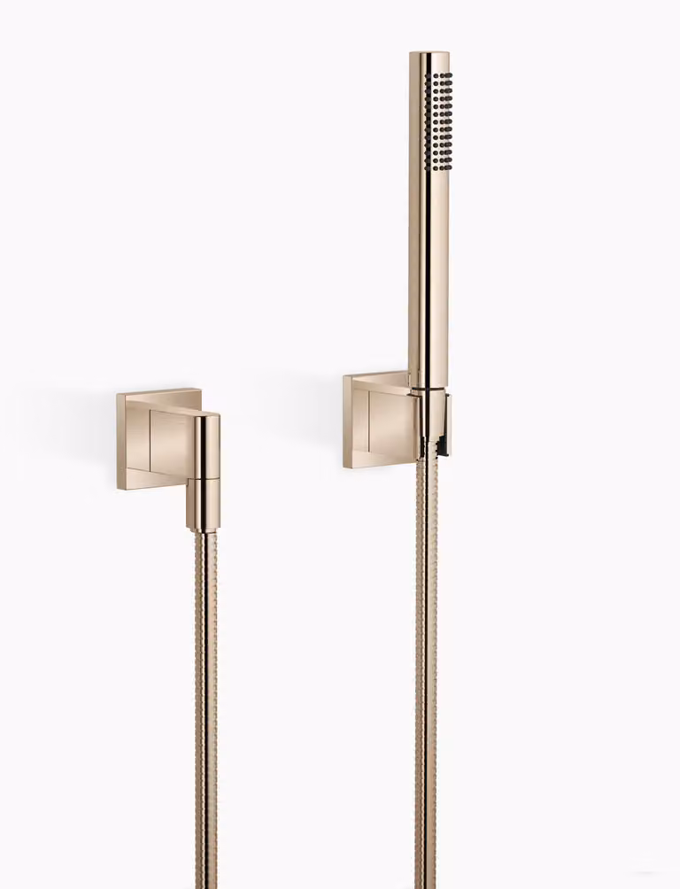 Garniture de douche Dornbracht avec rosaces individuelles, flowReduce, 27808980-470010, 27808980-470010