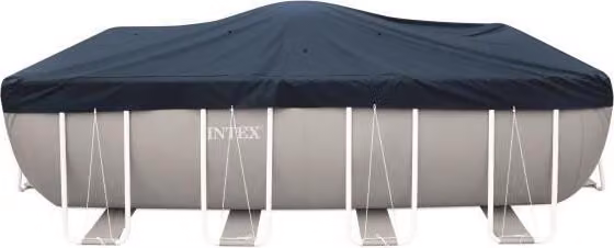 Copertura invernale - INTEX - Piscine Rectangulaire - 4,50m x 2,50m - Protezione contro i detriti