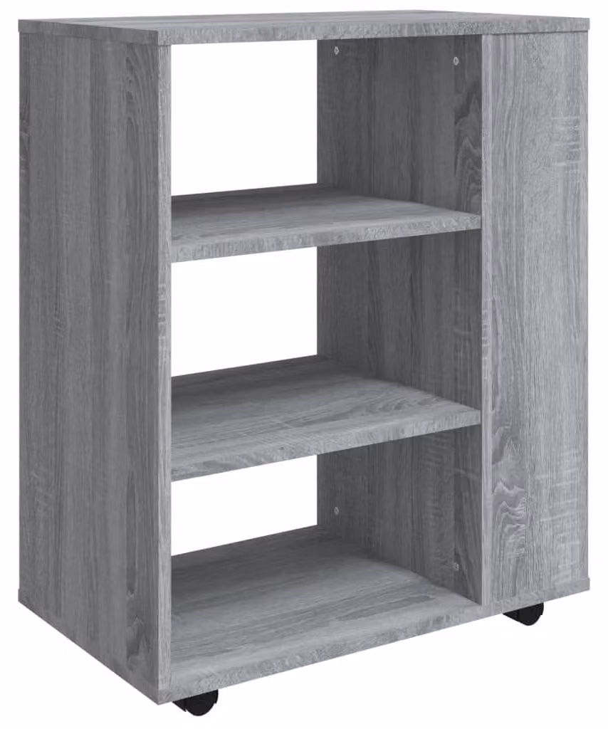 Armadio portaoggetti mobile su ruote, dimensioni 60 x 35 x 75 cm