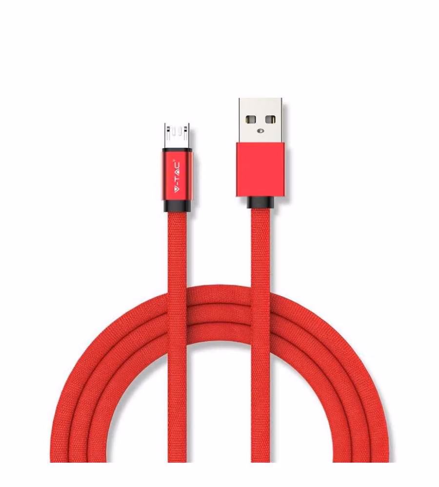 Cavo Micro USB Colore Rosso - Ruby Series