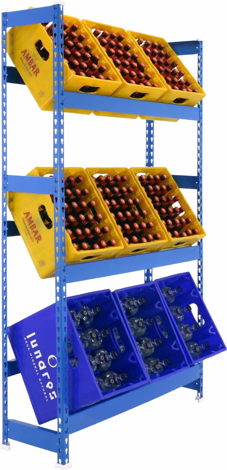 Simonrack Kit Simonbottle 3-1800X1000X300 Blu