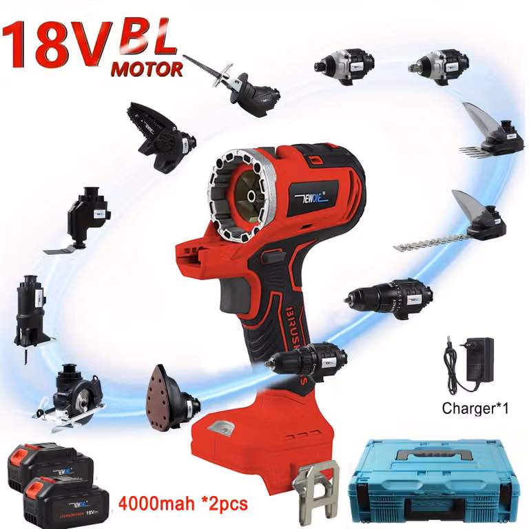Multifunzione a batteria - Utensile multifunzione a batteria - Batteria di ricambio - Batteria agli ioni di litio - Batteria senza fili