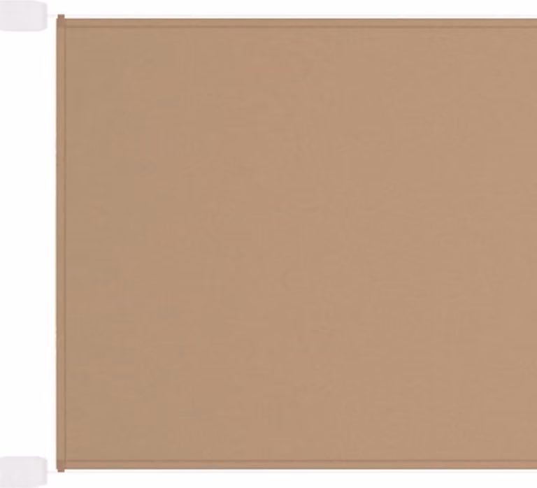 Paravento Verticale Tortora 60x1200 cm in Tessuto Oxford