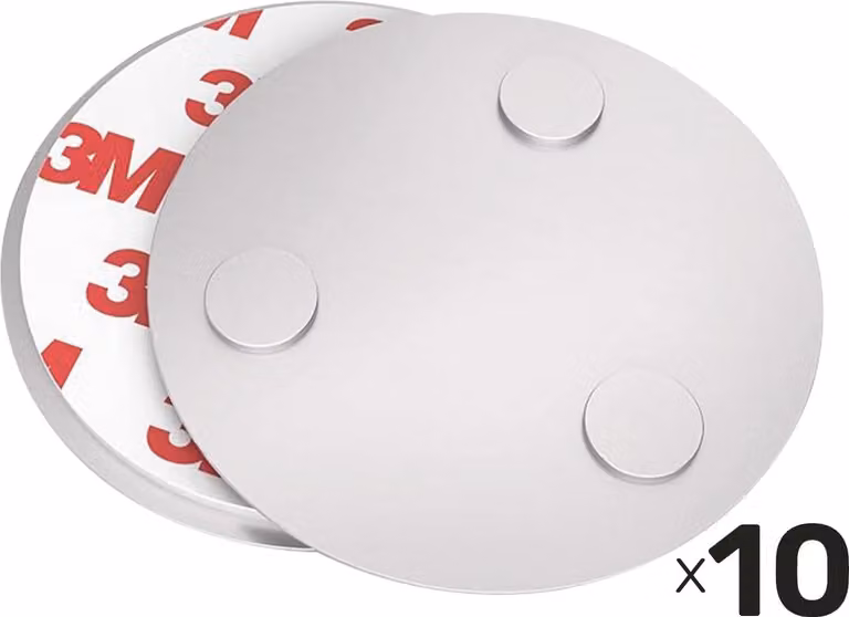 SONERO set di montaggio per rilevatore di fumo X-MH070-10, magnetico, set di 10