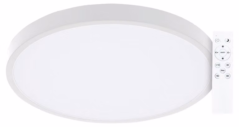 MÜLLER-LICHT Plafona a LED Rami 36 bianco, 24 W, 2500 lm, 2700-6500 K, IP20, CCT