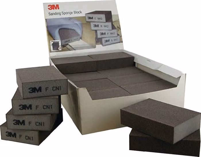 Spugna abrasiva L100xL68mm mediamente morbida
