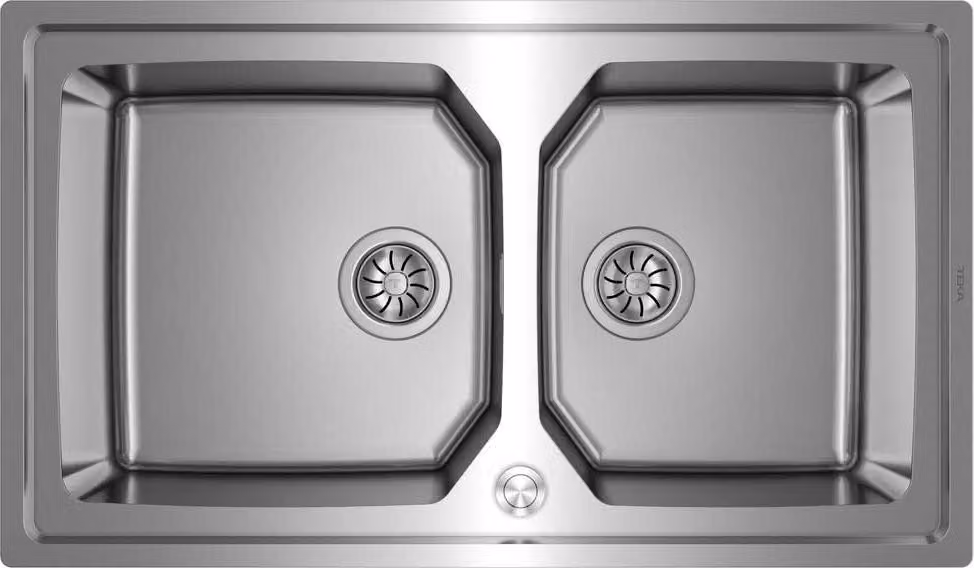 Teka Brooklyn 90 M-xp 2c Rev doppio lavello Taglia unica