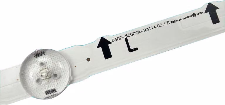 Strisce di retroilluminazione a LED, lunghezza 1158 mm, 12 LED per striscia, tensione 3V, , compatibile con diversi modelli